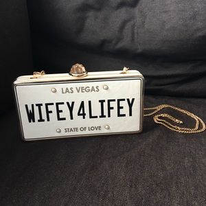 ALDO License Plate Purse